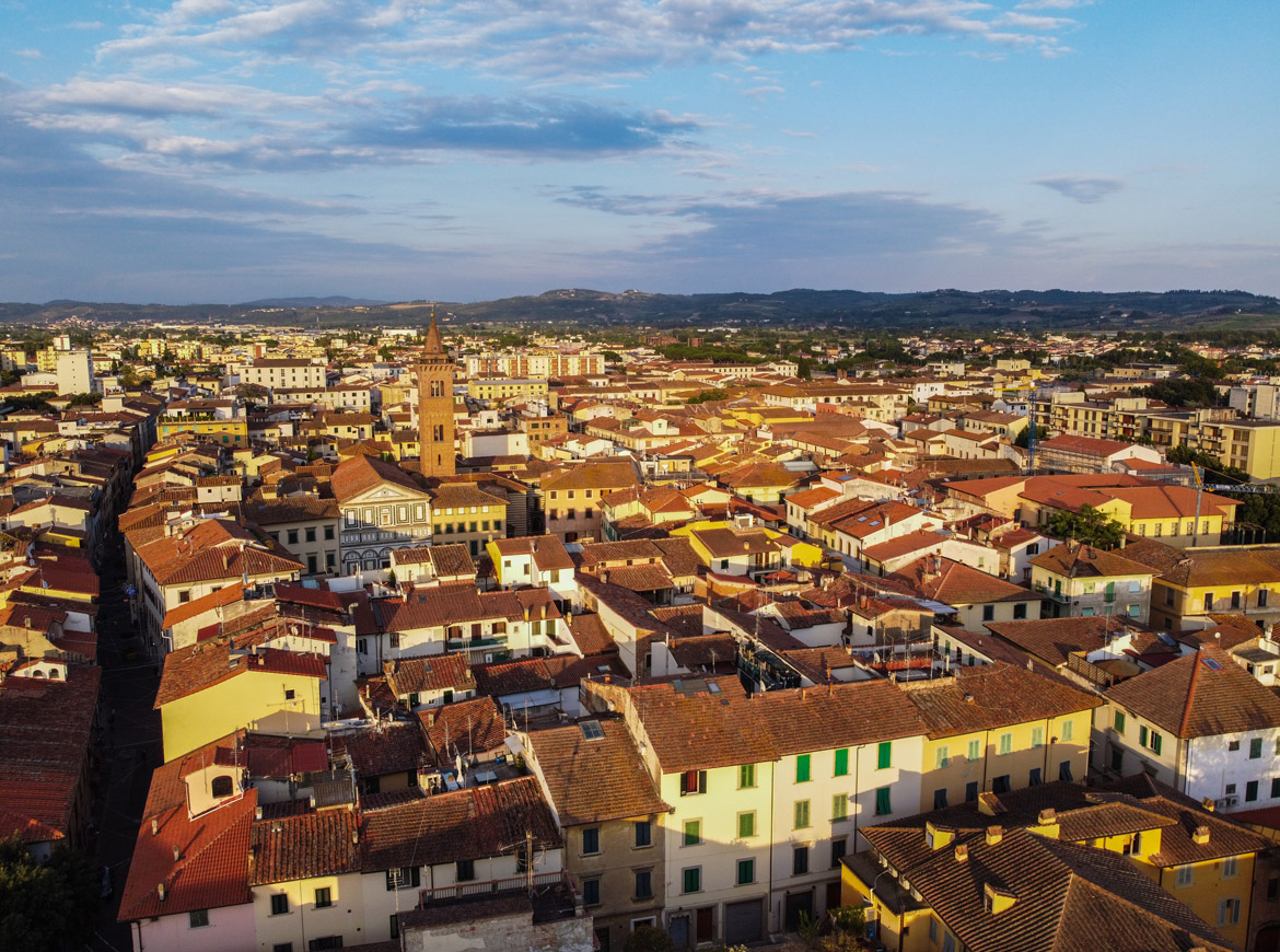 Empoli aerea drone